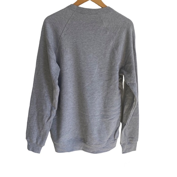 Bella + Canvas Fleece Collection Gray MIDWEST Crewneck Sweatshirt - Picture 5 of 5